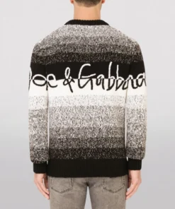 Dolce & Gabbana Embroidered Logo Sweater S9000-COMBINED COLOU Jumpers -Dolce & Gabbana online Store dolce gabbana embroidered logo sweater 17293345 35343674 1000