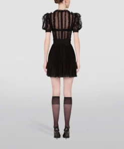 Dolce & Gabbana F6K0YTFUSLR1-DRESS N0000-BLACK Mini Dresses -Dolce & Gabbana online Store dolce gabbana f6k0ytfuslr1 dress 15877149 29139706 1000