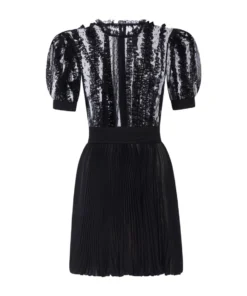 Dolce & Gabbana F6K0YTFUSLR1-DRESS N0000-BLACK Mini Dresses
