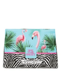 Dolce & Gabbana Flamingo Print Pouch Bag 80995-MULTICOLOUR Messenger Bags