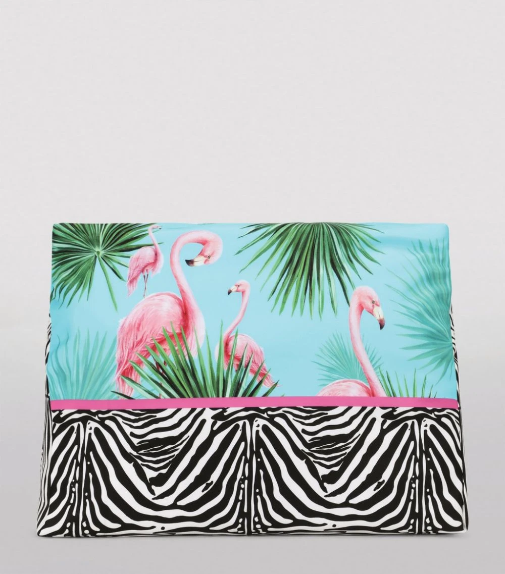 Dolce & Gabbana Flamingo Print Pouch Bag 80995-MULTICOLOUR Messenger Bags 5 Dolce & Gabbana Flamingo Print Pouch Bag 80995-MULTICOLOUR Messenger Bags - Image 5