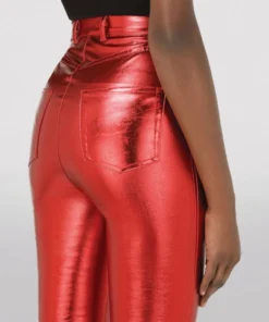 Dolce & Gabbana Foil-Effect Skinny Trousers R2243-DARK BORDEAUX Tailored Trousers 9 Dolce & Gabbana Foil-Effect Skinny Trousers R2243-DARK BORDEAUX Tailored Trousers -Dolce & Gabbana online Store dolce gabbana foil effect skinny trousers 17660561 36843656 1000