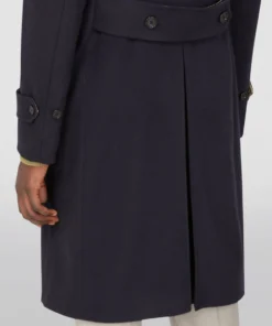 Dolce & Gabbana Fur-Trim Cashmere Coat B6712-BLUE Overcoats -Dolce & Gabbana online Store dolce gabbana fur trim cashmere coat 16835843 33291622 1000