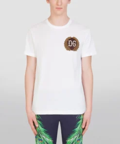 Dolce & Gabbana G8KBAZG7XIQ1-T-SHIRT W0800-OPTICAL WHITE Logo T-Shirts 7 Dolce & Gabbana G8KBAZG7XIQ1-T-SHIRT W0800-OPTICAL WHITE Logo T-Shirts -Dolce & Gabbana online Store dolce gabbana g8kbazg7xiq1 t shirt 15781446 28696696 1000