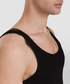 Dolce & Gabbana G8KG5TFU7AV-TANK TOP N0000-BLACK Plain T-Shirts -Dolce & Gabbana online Store dolce gabbana g8kg5tfu7av tank top 15928835 29369393 1000
