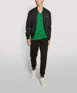 Dolce & Gabbana G8KK0TFU7EQ1-V NECK T-SHIRT V0396-BRIGHT GREEN Logo T-Shirts -Dolce & Gabbana online Store dolce gabbana g8kk0tfu7eq1 v neck t shirt 15299016 27083743 1000