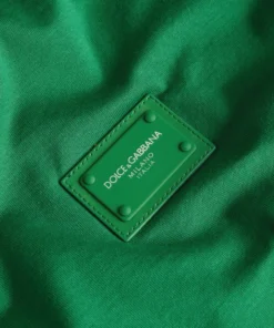 Dolce & Gabbana G8KK0TFU7EQ1-V NECK T-SHIRT V0396-BRIGHT GREEN Logo T-Shirts -Dolce & Gabbana online Store dolce gabbana g8kk0tfu7eq1 v neck t shirt 15299016 27083760 1000