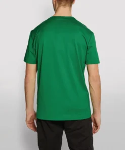 Dolce & Gabbana G8KK0TFU7EQ1-V NECK T-SHIRT V0396-BRIGHT GREEN Logo T-Shirts -Dolce & Gabbana online Store dolce gabbana g8kk0tfu7eq1 v neck t shirt 15299016 27084398 1000