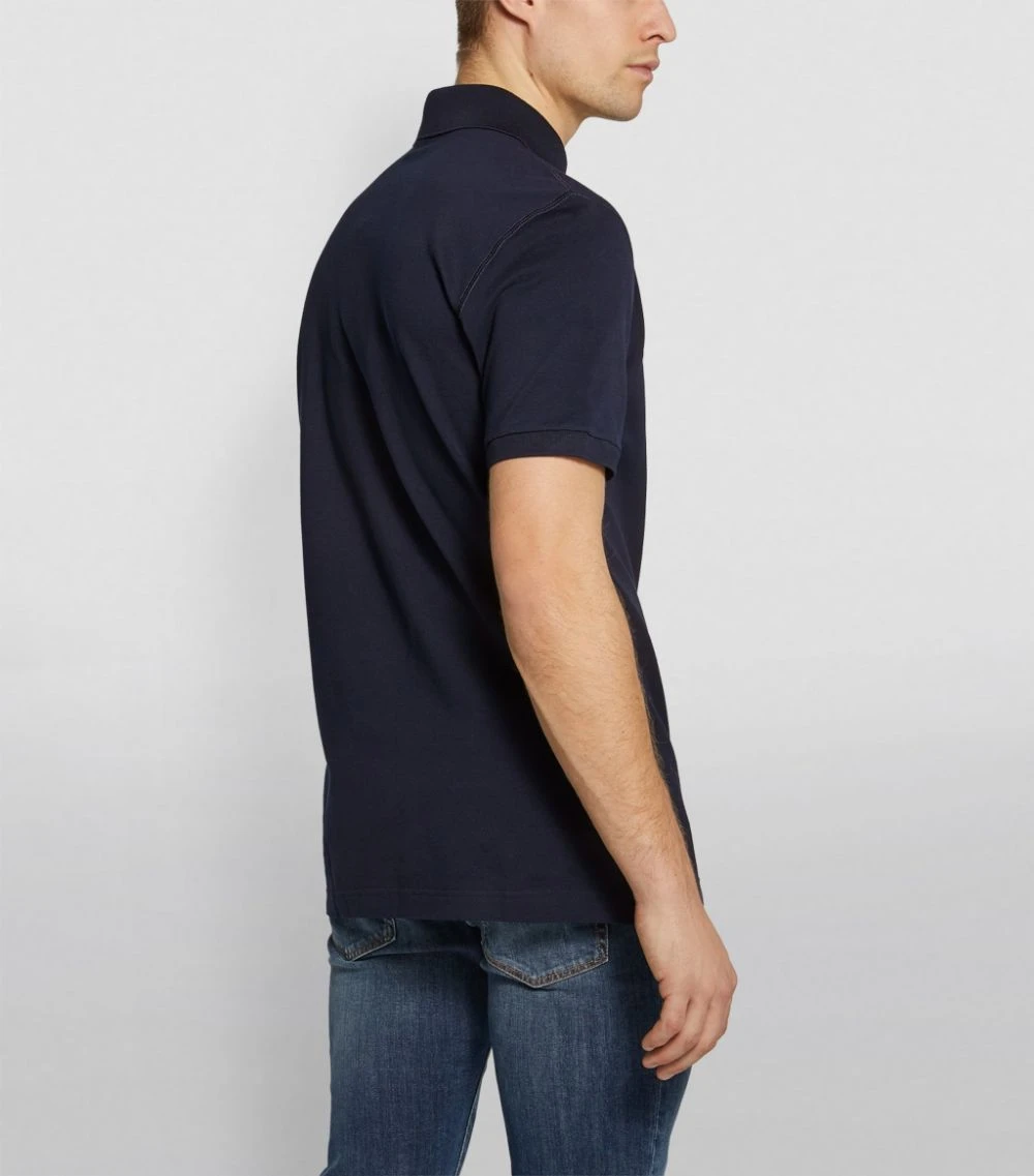 Dolce & Gabbana G8KK1TFU7EN1-S/S POLO SHIRT B0665-VERY DARK BLUE Polo Shirts 4 Dolce & Gabbana G8KK1TFU7EN1-S/S POLO SHIRT B0665-VERY DARK BLUE Polo Shirts - Image 4