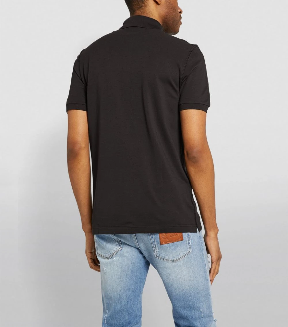 Dolce & Gabbana G8KK1TFU7EN1-S/S POLO SHIRT N2958-VERY DARK GREY Polo Shirts 4 Dolce & Gabbana G8KK1TFU7EN1-S/S POLO SHIRT N2958-VERY DARK GREY Polo Shirts - Image 4