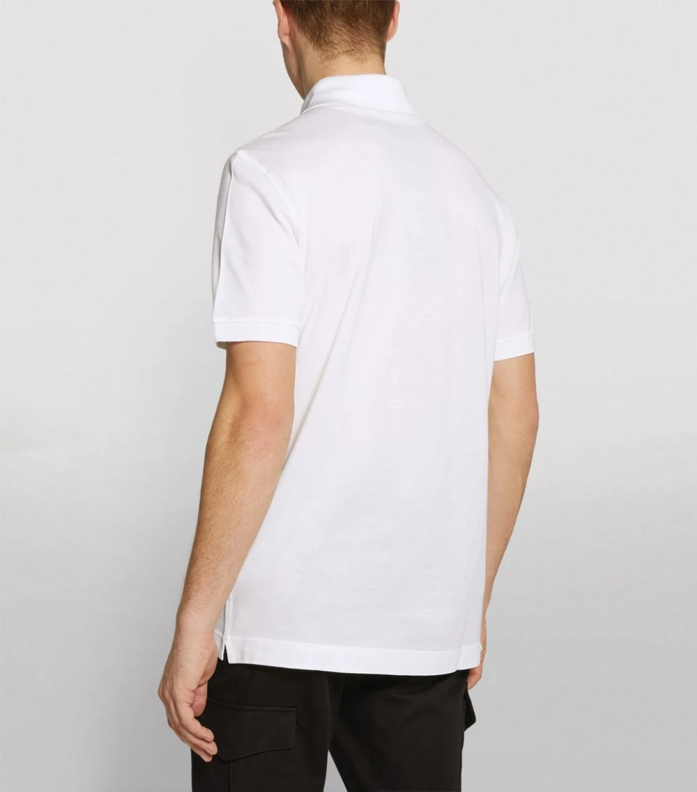 Dolce & Gabbana G8KK1TFU7EN1-S/S POLO SHIRT W0800-OPTICAL WHITE Polo Shirts 8 Dolce & Gabbana G8KK1TFU7EN1-S/S POLO SHIRT W0800-OPTICAL WHITE Polo Shirts - Image 8