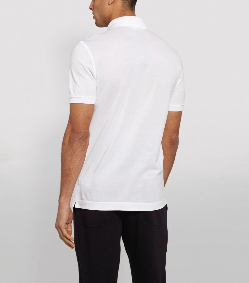Dolce & Gabbana G8KK1TFU7EN1-S/S POLO SHIRT W0800-OPTICAL WHITE Polo Shirts 7 Dolce & Gabbana G8KK1TFU7EN1-S/S POLO SHIRT W0800-OPTICAL WHITE Polo Shirts - Image 7