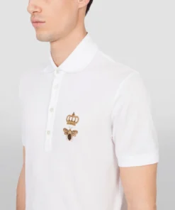 Dolce & Gabbana G8LZ1ZG7WUR1-S/S POLO SHIRT W0800-OPTICAL WHITE Polo Shirts -Dolce & Gabbana online Store dolce gabbana g8lz1zg7wur1 s s polo shirt 15782384 28693821 1000