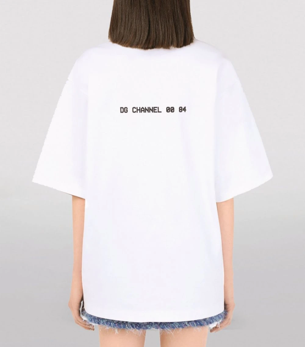 Dolce & Gabbana Glitch Print T-Shirt HW3GJ-DG TV2 FDO.BIA T-shirts 6 Dolce & Gabbana Glitch Print T-Shirt HW3GJ-DG TV2 FDO.BIA T-shirts - Image 6