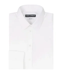 Dolce & Gabbana Gold Fit Slim Shirt W0800-OPTICAL WHITE Formal Shirts