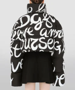 Dolce & Gabbana Graffiti Logo Puffer Jacket S9000-COMBINED COLOU Puffer Jackets -Dolce & Gabbana online Store dolce gabbana graffiti logo puffer jacket 17285910 35320053 1000