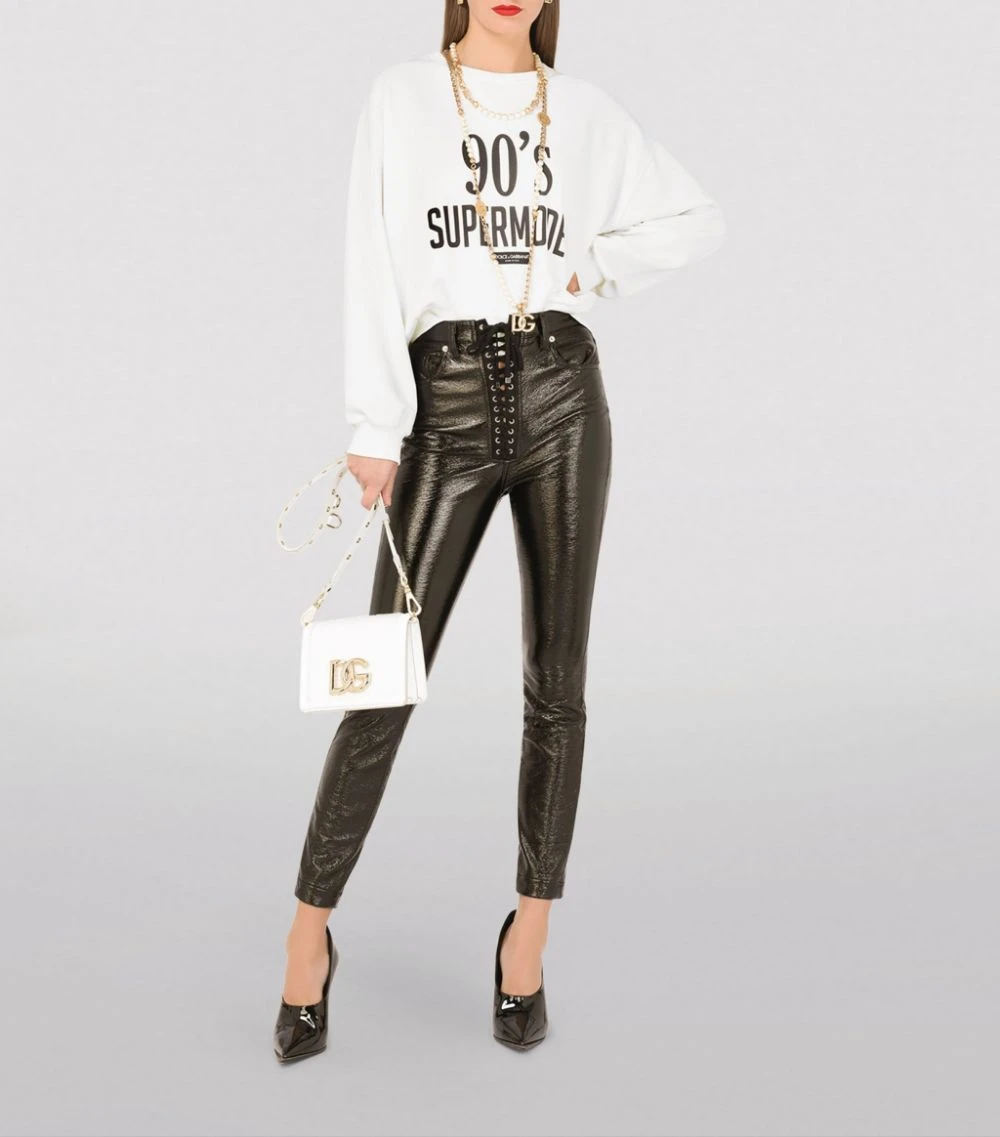 Dolce & Gabbana Graphic Sweatshirt HW3FO-SUPERMODEL90 F Sweatshirts 2 Dolce & Gabbana Graphic Sweatshirt HW3FO-SUPERMODEL90 F Sweatshirts - Image 2