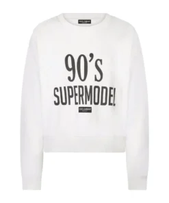 Dolce & Gabbana Graphic Sweatshirt HW3FO-SUPERMODEL90 F Sweatshirts