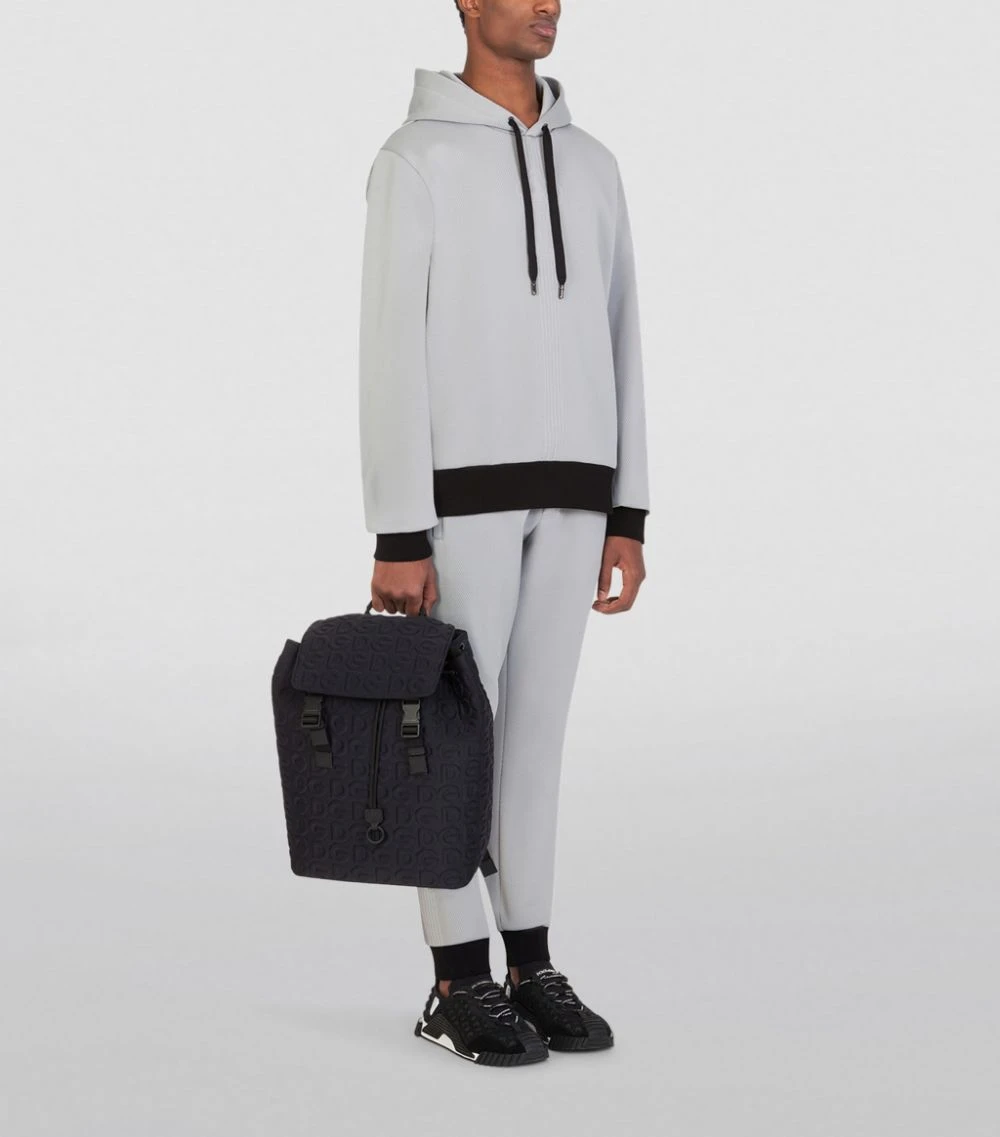 Dolce & Gabbana GYMOATFJ7C11-JOGGING PANTS S8350-JACQUARD Sweatpants 2 Dolce & Gabbana GYMOATFJ7C11-JOGGING PANTS S8350-JACQUARD Sweatpants - Image 2