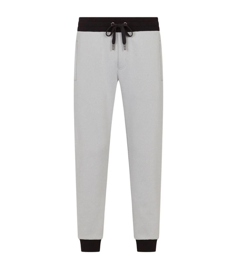 Dolce & Gabbana GYMOATFJ7C11-JOGGING PANTS S8350-JACQUARD Sweatpants 1 Dolce & Gabbana GYMOATFJ7C11-JOGGING PANTS S8350-JACQUARD Sweatpants