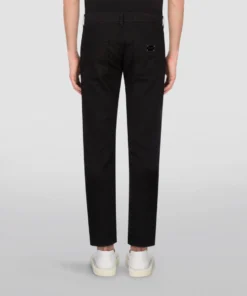 Dolce & Gabbana Heraldic Patch Five-Pocket Jeans S9001-COMBINED COLOU Straight Jeans -Dolce & Gabbana online Store dolce gabbana heraldic patch five pocket jeans 15975682 29566912 1000