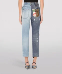Dolce & Gabbana High-Rise Patchwork Jeans S9000-COMBINED COLOU Boyfriend Jeans 9 Dolce & Gabbana High-Rise Patchwork Jeans S9000-COMBINED COLOU Boyfriend Jeans -Dolce & Gabbana online Store dolce gabbana high rise patchwork jeans 16859910 33394773 1000