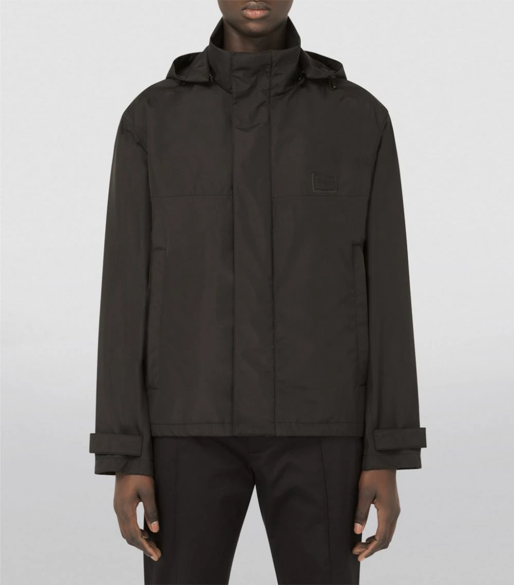 Dolce & Gabbana Hooded Jacket N0000-BLACK Field Jackets 3 Dolce & Gabbana Hooded Jacket N0000-BLACK Field Jackets - Image 3