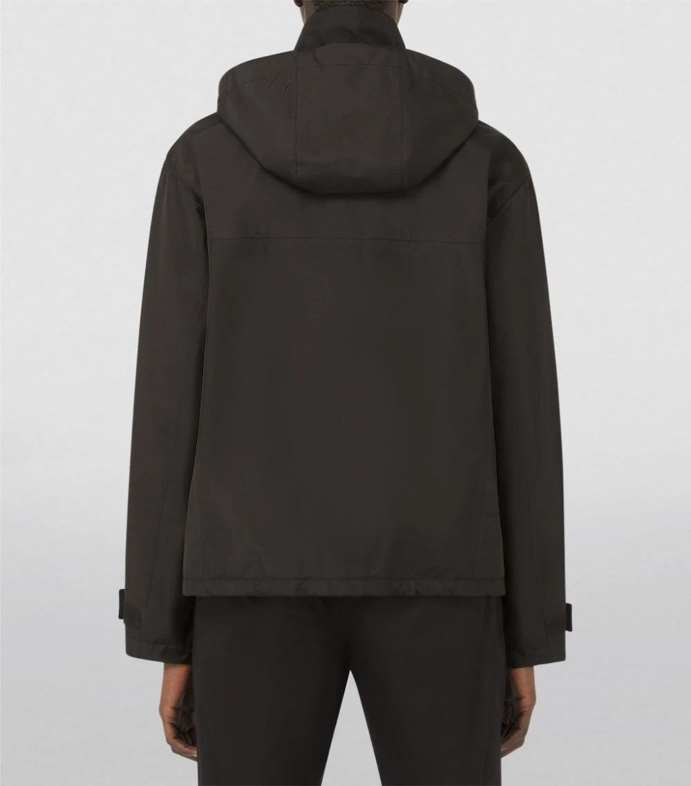 Dolce & Gabbana Hooded Jacket N0000-BLACK Field Jackets 4 Dolce & Gabbana Hooded Jacket N0000-BLACK Field Jackets - Image 4