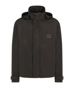 Dolce & Gabbana Hooded Jacket N0000-BLACK Field Jackets
