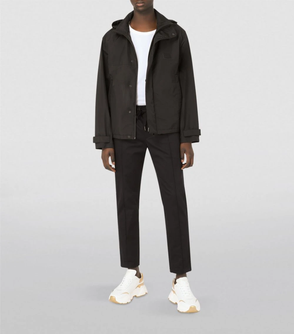 Dolce & Gabbana Hooded Jacket N0000-BLACK Field Jackets 2 Dolce & Gabbana Hooded Jacket N0000-BLACK Field Jackets - Image 2