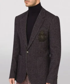 Dolce & Gabbana Houndstooth Check Tailored Jacket S8030-FANTASY (NOT P Jackets -Dolce & Gabbana online Store dolce gabbana houndstooth check tailored jacket 17292669 35344296 1000