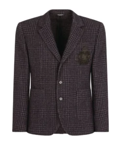 Dolce & Gabbana Houndstooth Check Tailored Jacket S8030-FANTASY (NOT P Jackets