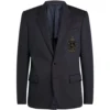 Dolce & Gabbana Insignia Embellishment Blazer B0665-VERY DARKBLU Blazers