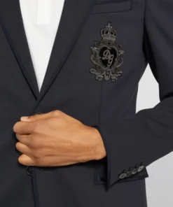 Dolce & Gabbana Insignia Embellishment Blazer B0665-VERY DARKBLU Blazers 11 Dolce & Gabbana Insignia Embellishment Blazer B0665-VERY DARKBLU Blazers -Dolce & Gabbana online Store dolce gabbana insignia embellishment blazer 15074687 25637427 1000