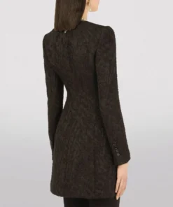 Dolce & Gabbana Jacquard Double-Breasted Jacket N0000-BLACK Mini Dresses -Dolce & Gabbana online Store dolce gabbana jacquard double breasted jacket 17473655 36363667 1000