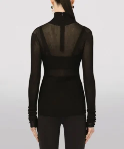 Dolce & Gabbana Knitted Rollneck Sweater N0000-BLACK Sweaters -Dolce & Gabbana online Store dolce gabbana knitted rollneck sweater 17446573 36362590 1000