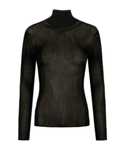 Dolce & Gabbana Knitted Rollneck Sweater N0000-BLACK Sweaters