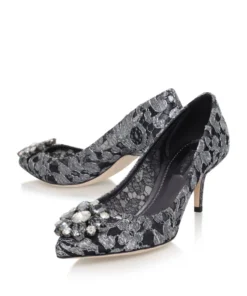 Dolce & Gabbana Lace Bellucci Pumps 60 GUNMETAL Courts 7 Dolce & Gabbana Lace Bellucci Pumps 60 GUNMETAL Courts -Dolce & Gabbana online Store dolce gabbana lace bellucci pumps 60 15298515 26498100 1000