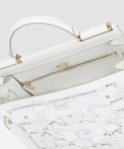 Dolce & Gabbana Large Embroidered Sicily 62 Soft Top-Handle Bag 89642-WHITE/WHITE Top Handle Bags 8 Dolce & Gabbana Large Embroidered Sicily 62 Soft Top-Handle Bag 89642-WHITE/WHITE Top Handle Bags -Dolce & Gabbana online Store dolce gabbana large embroidered sicily 62 soft top handle bag 17761527 37441207 1000