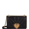 Dolce & Gabbana Large Quilted Devotion Shoulder Bag 80999-BLACK Shoulder Bags