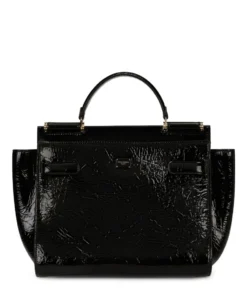 Dolce & Gabbana Large Sicily 62 Soft Top-Handle Bag 80999-BLACK Top Handle Bags