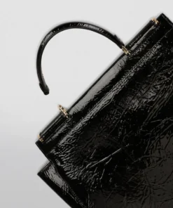 Dolce & Gabbana Large Sicily 62 Soft Top-Handle Bag 80999-BLACK Top Handle Bags -Dolce & Gabbana online Store dolce gabbana large sicily 62 soft top handle bag 17699878 37441152 1000