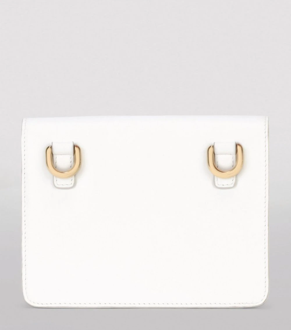 Dolce & Gabbana Leather 3.5 Cross-Body Bag 80002-OPTICAL WHITE Crossbody Bags 4 Dolce & Gabbana Leather 3.5 Cross-Body Bag 80002-OPTICAL WHITE Crossbody Bags - Image 4