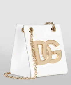 Dolce & Gabbana Leather 3.5 Tote Bag 80002-OPTICAL WHITE Shoulder Bags -Dolce & Gabbana online Store dolce gabbana leather 3 5 tote bag 17378686 35819440 1000