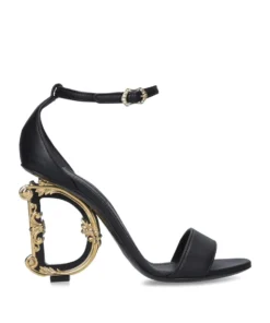 Dolce & Gabbana Leather Barocco Sandals 100 BLACK Heel Sandals 5 Dolce & Gabbana Leather Barocco Sandals 100 BLACK Heel Sandals -Dolce & Gabbana online Store dolce gabbana leather barocco sandals 100 15132045 25927766 1000