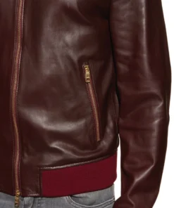 Dolce & Gabbana Leather Bomber Jacket R0369-BORDEAUX Bomber Jackets -Dolce & Gabbana online Store dolce gabbana leather bomber jacket 15296581 26702810 1000