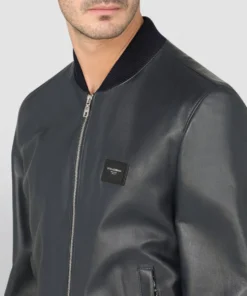 Dolce & Gabbana Leather Bomber Jacket B0387-VERY DARK BLUE Bomber Jackets -Dolce & Gabbana online Store dolce gabbana leather bomber jacket 16781202 33046198 1000