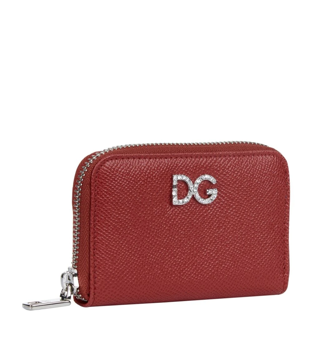 Dolce & Gabbana Leather Coin Purse 80999-BLA Purses 2 Dolce & Gabbana Leather Coin Purse 80999-BLA Purses - Image 2