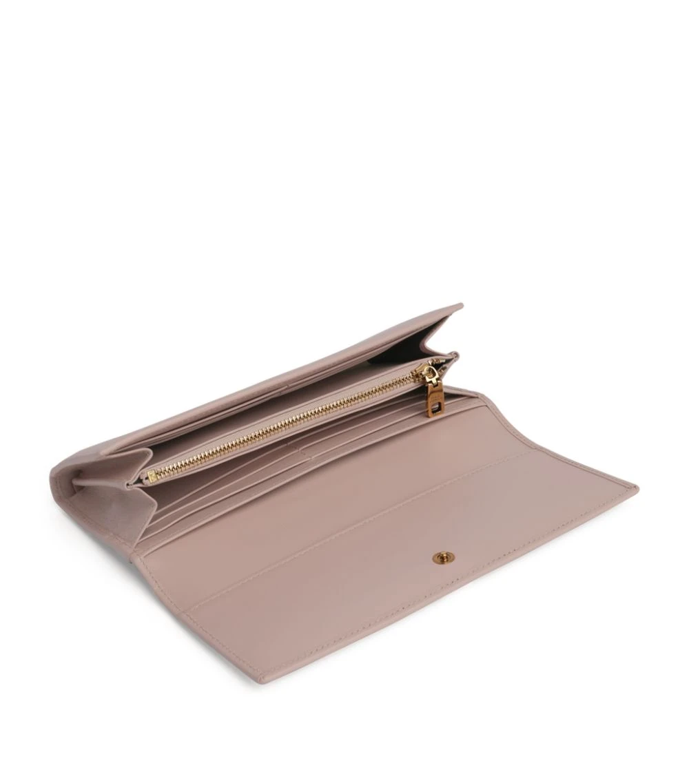 Dolce & Gabbana Leather Continental Wallet 80412-POWDER PINK 1 Wallets 4 Dolce & Gabbana Leather Continental Wallet 80412-POWDER PINK 1 Wallets - Image 4