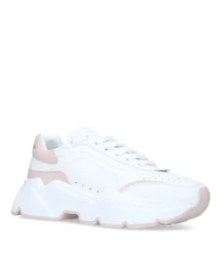 Dolce & Gabbana Leather Daymaster Sneakers WHITE/OTH Low-Top Sneakers